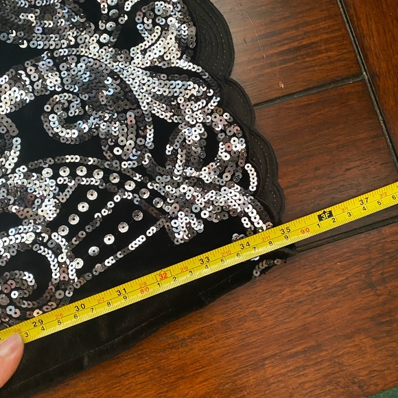 Express sequin & velour dressy dress - Picture 13 of 15